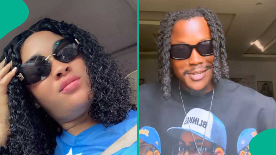 Man proudly shows off his partner as they celebrate introduction ceremony.