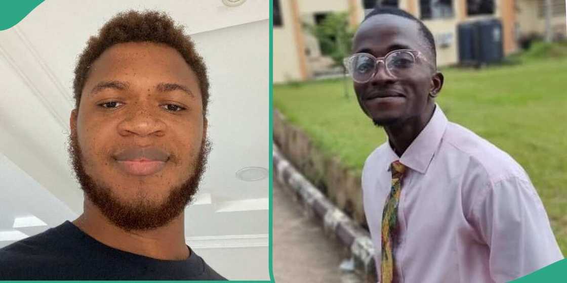 Nigerian man apologizes to his friend. Nigerian man apologizes to his friend.