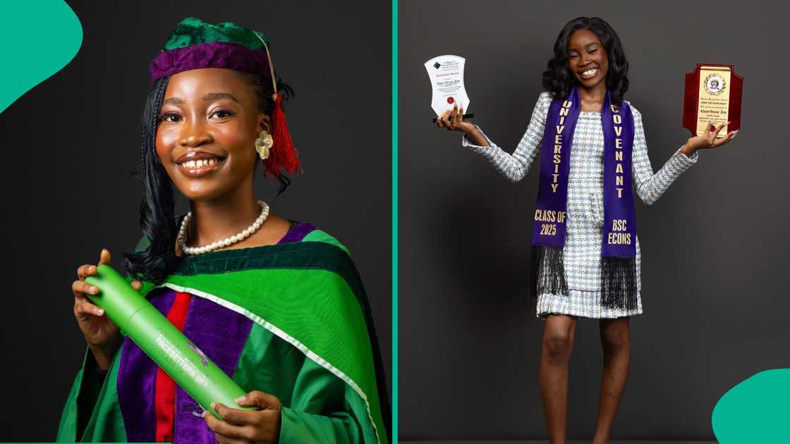 Lady sponsored by David Oyedepo Foundation signs out of Covenant University with first-class in economics Lady sponsored by David Oyedepo Foundation signs out of Covenant University with first-class in economics