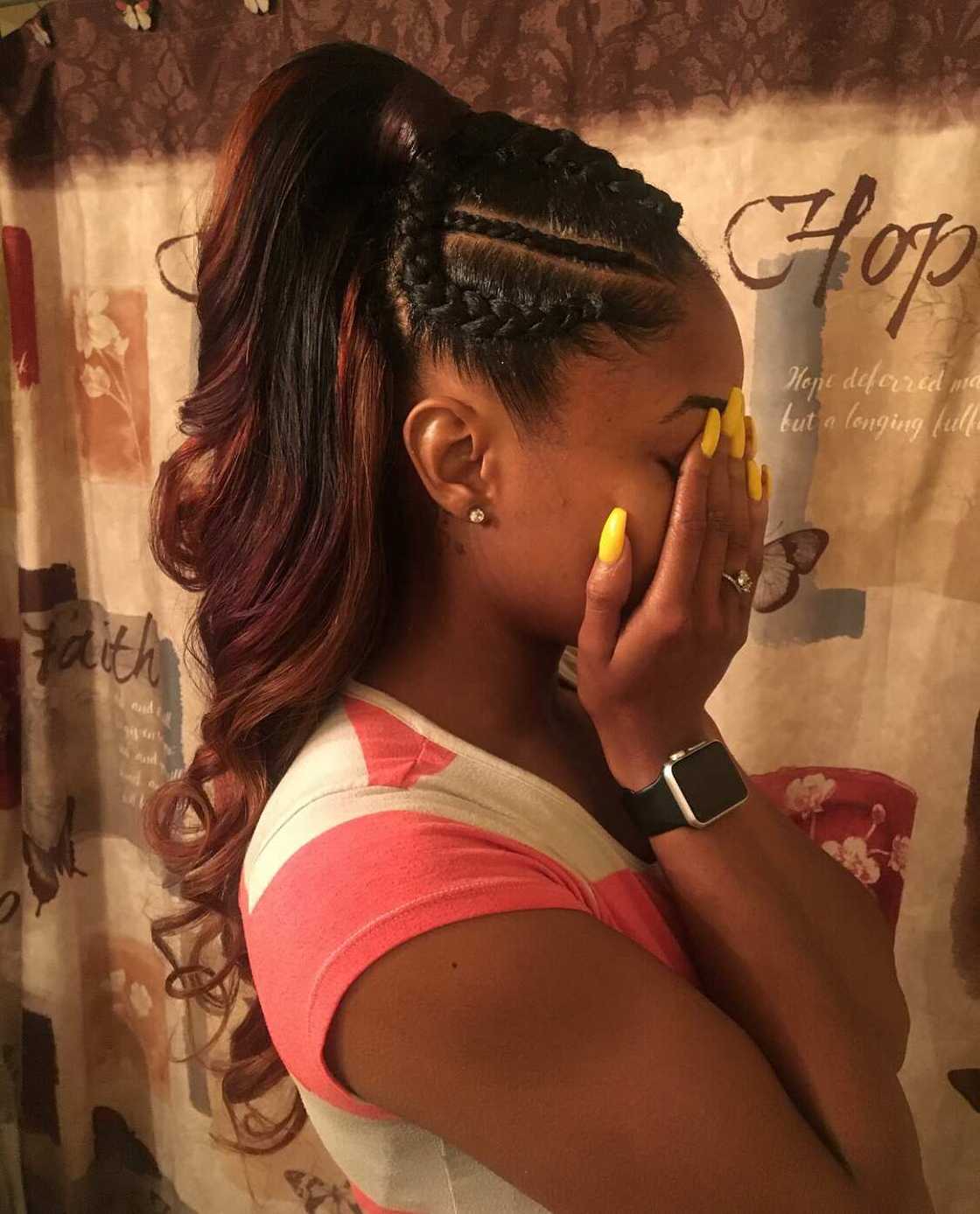 Ponytail styles for long hair Ponytail styles for long hair