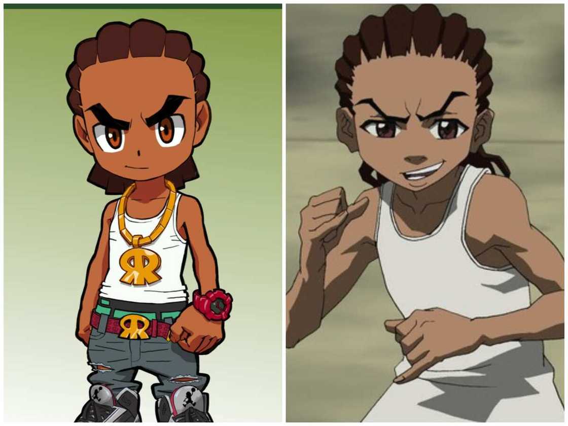 black male cartoon characters