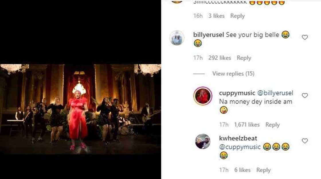 Na money dey inside - DJ Cuppy to man who trolled her over the size of her stomach Na money dey inside - DJ Cuppy to man who trolled her over the size of her stomach