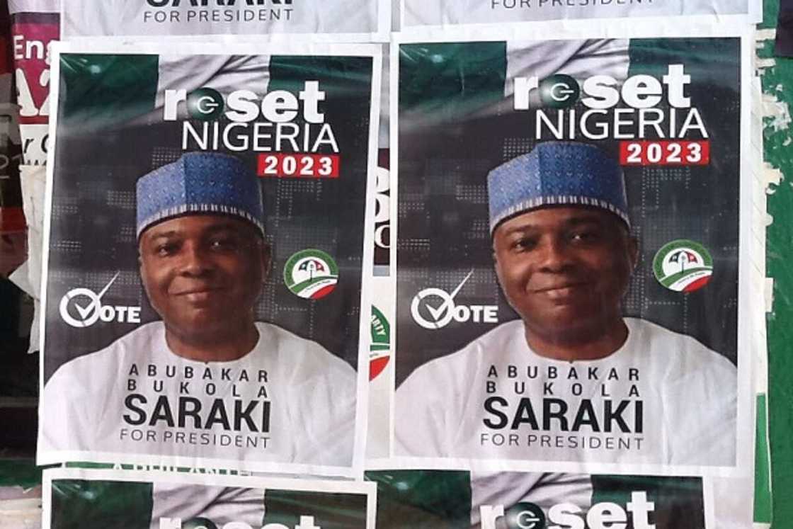 2023: Hotunan Neman Takarar Shugaban Ƙasa na Saraki Sun Mamaye Abuja