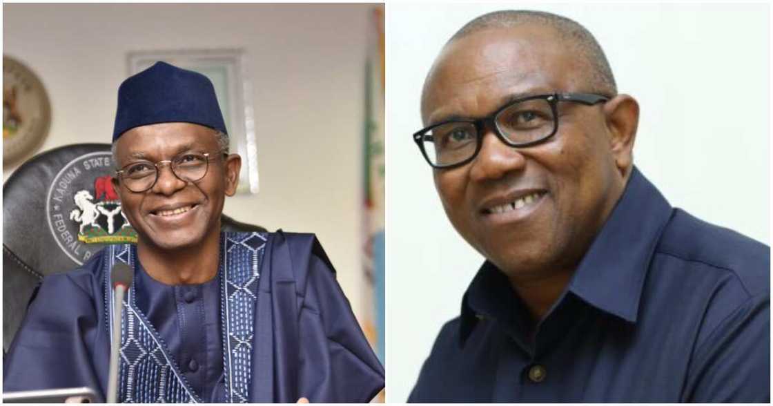 Peter Obi, Kaduna state, Labour Party, 2023 election,
Nasir Ahmad El-Rufai Peter Obi, Kaduna state, Labour Party, 2023 election,
Nasir Ahmad El-Rufai