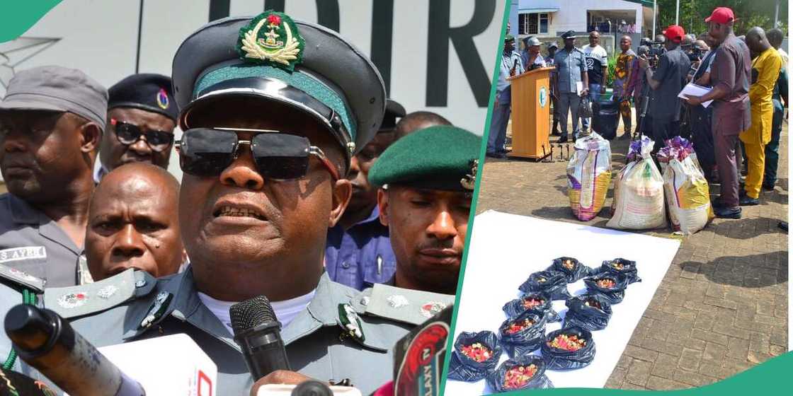 Ogun state, smugglers, bags of rice, Customs Ogun state, smugglers, bags of rice, Customs