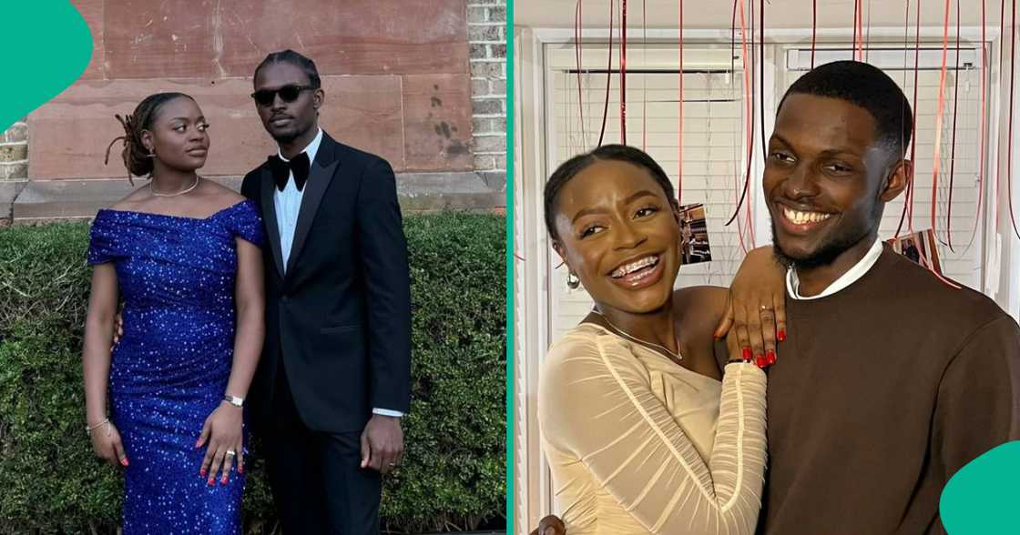Couple who met at Obalende bus stop in Lagos trends after sharing love story Couple who met at Obalende bus stop in Lagos trends after sharing love story