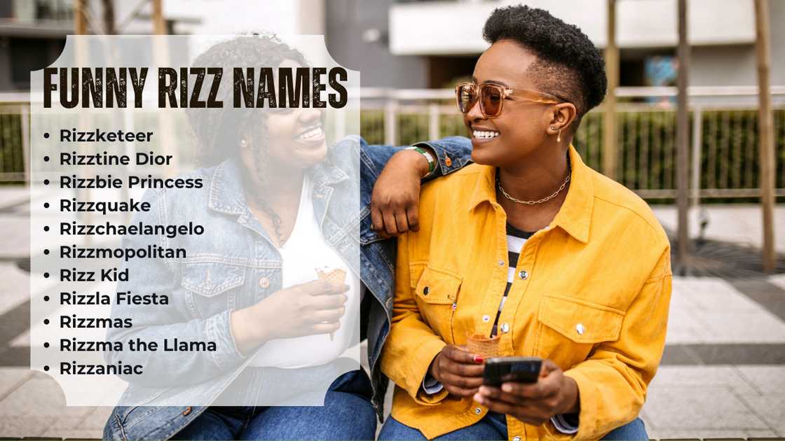 Funny rizz names