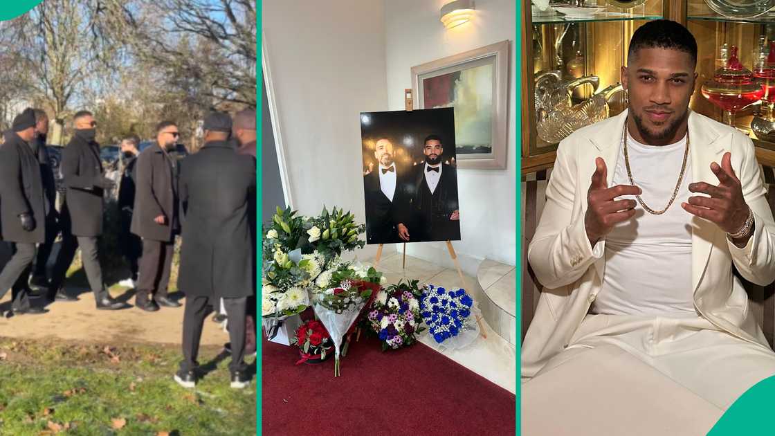 A lady shared her observations of Anthony Joshua at his friends’ funeral in the UK, praising his courage and prompting reactions online about his loss and survival. A lady shared her observations of Anthony Joshua at his friends’ funeral in the UK, praising his courage and prompting reactions online about his loss and survival.