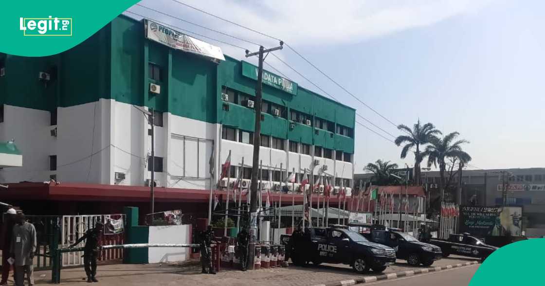 Hedkwatar PDP. Hedkwatar PDP.