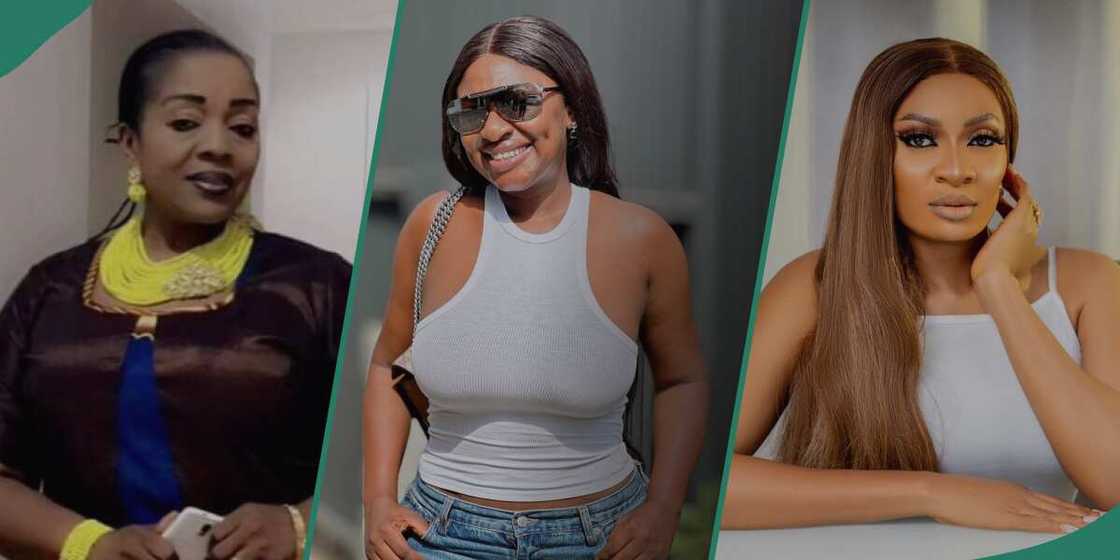 Rita Edochie reacts to Yvonne Jegede's apology to May Edochie. Rita Edochie reacts to Yvonne Jegede's apology to May Edochie.