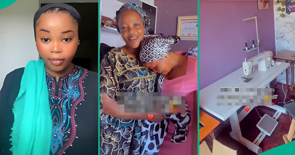 Tailor gets her dream sewing machine from her mum as a birthday gift. Tailor gets her dream sewing machine from her mum as a birthday gift.