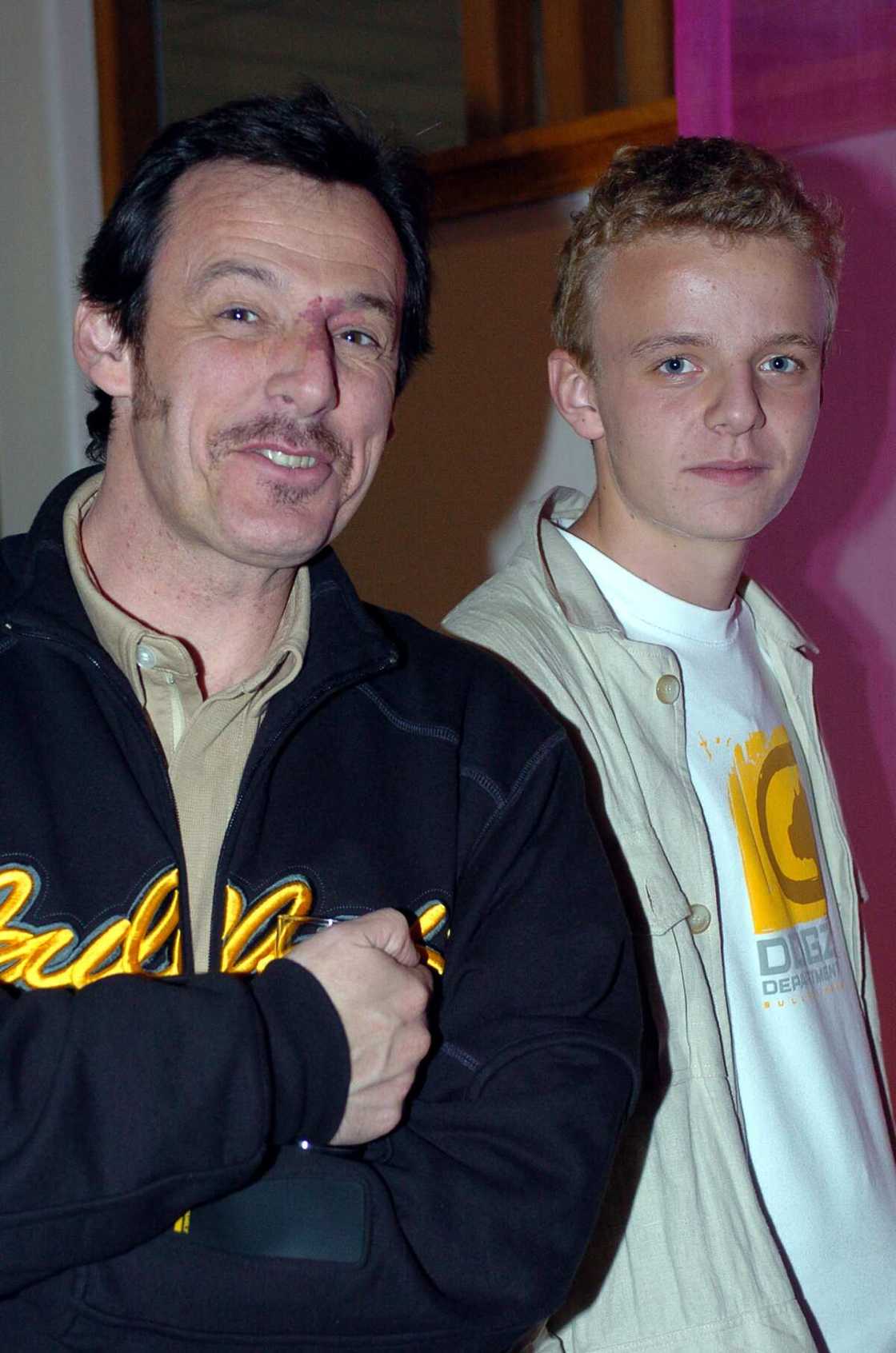 Jean-Luc Reichmann et son fils
Photo : Eddy LEMAISTRE/Corbis via Getty Images Jean-Luc Reichmann et son fils
Photo : Eddy LEMAISTRE/Corbis via Getty Images