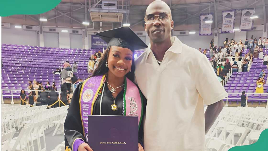 Ochocinco and Chade' Kierra Johnson in Texas, United States. Ochocinco and Chade' Kierra Johnson in Texas, United States.
