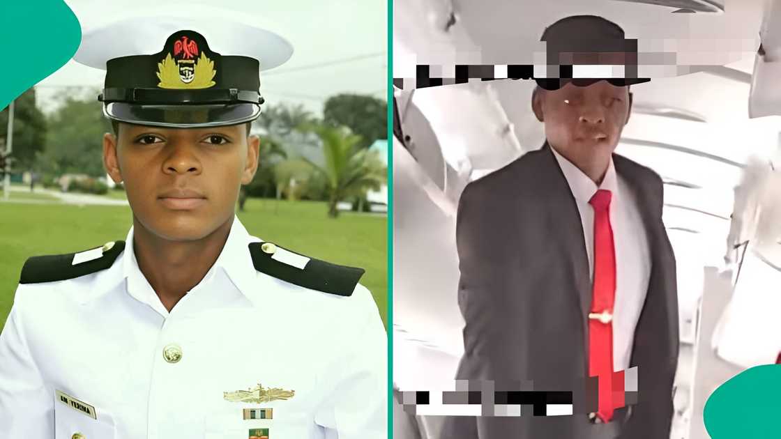 Social media reacts as Lt. Yerima appears in new video carrying luggage