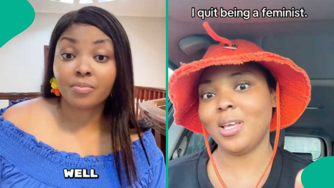 Married woman declares she is no longer a feminist, shares why she quit Married woman declares she is no longer a feminist, shares why she quit