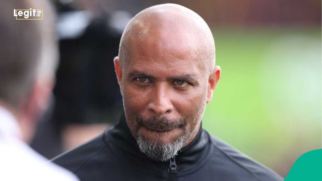 Super Eagles, Eric Chelle, 2025 Unity Cup, Jamaica, Nigeria, Gtech Community Stadium, Brentford, England. Super Eagles, Eric Chelle, 2025 Unity Cup, Jamaica, Nigeria, Gtech Community Stadium, Brentford, England.