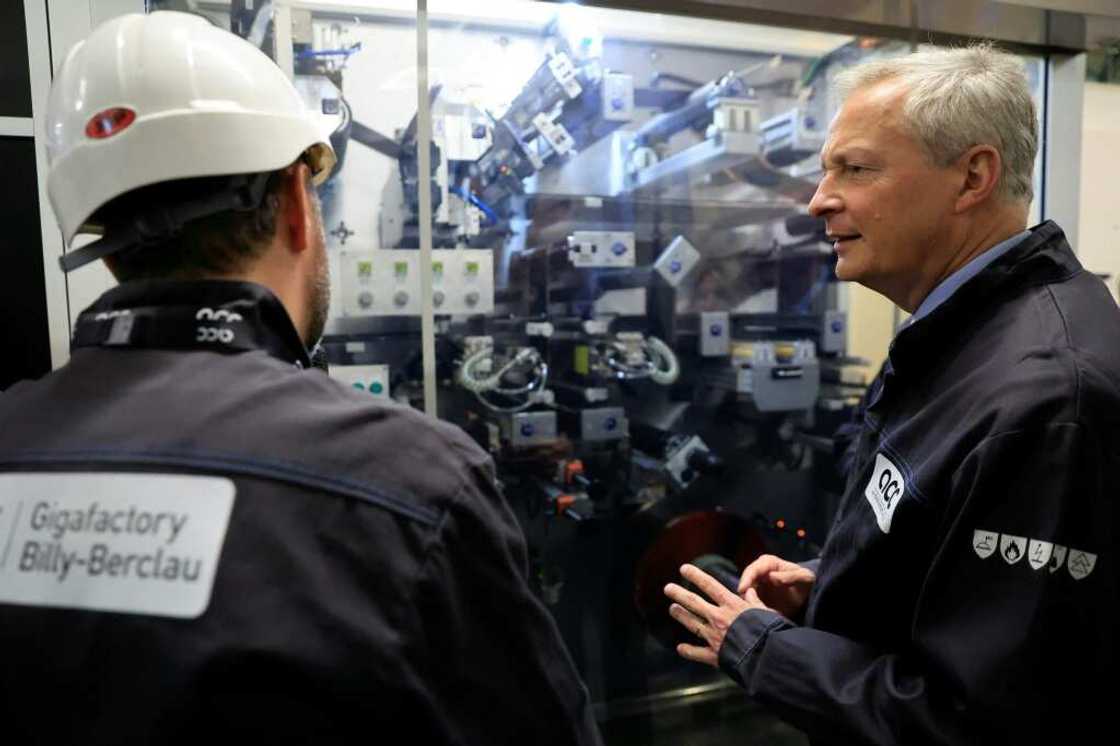 French Finance Minister Bruno Le Maire said Europe must 'flex its muscles' in the industrial sector French Finance Minister Bruno Le Maire said Europe must 'flex its muscles' in the industrial sector