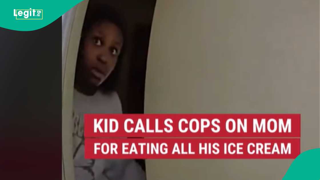 Police arrived American home after child called police on mother. Police arrived American home after child called police on mother.