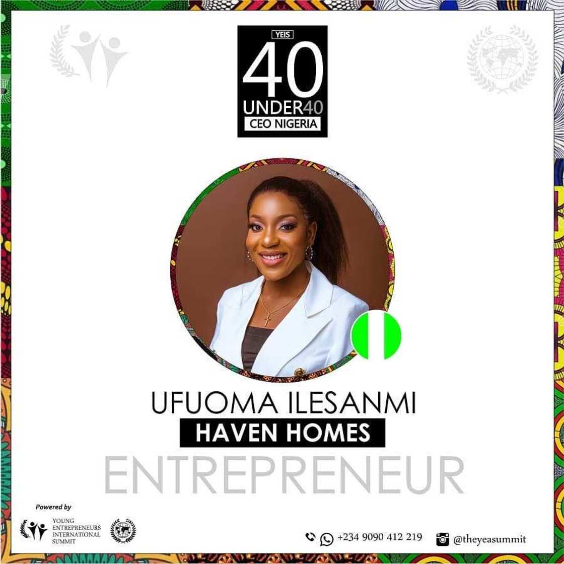 Haven Homes General Manager Gets Young Entrepreneurs International Award