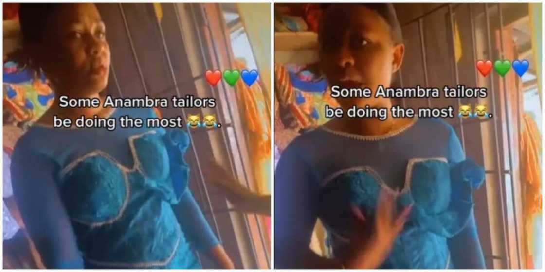 Photos of a lady at her tailor's shop. Photos of a lady at her tailor's shop.