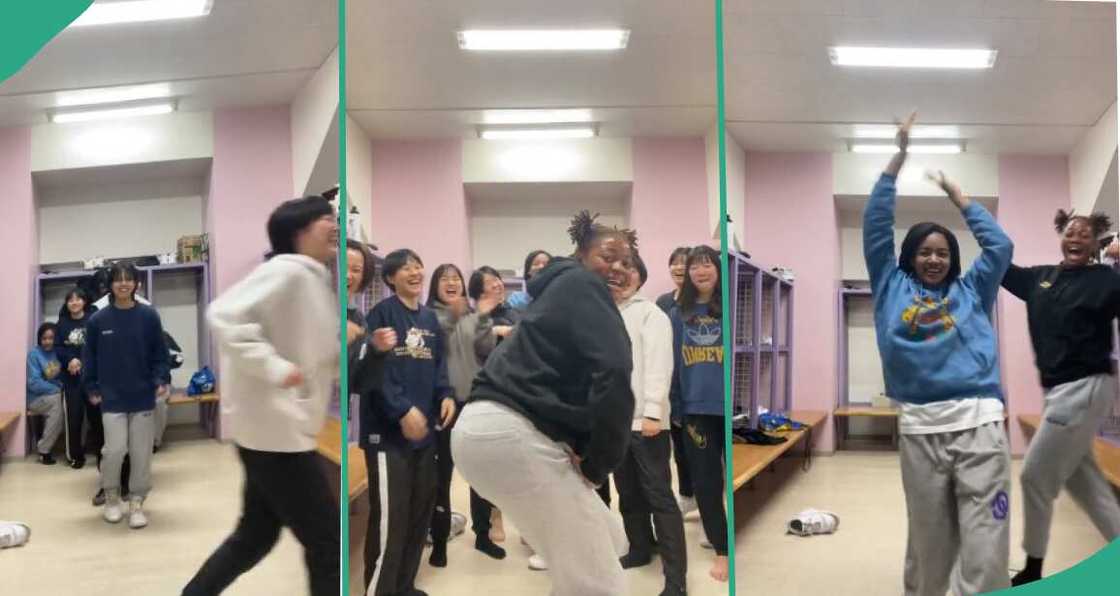 Video of oyinbo ladies dancing happily to Portable's diss track for Bobrisky Video of oyinbo ladies dancing happily to Portable's diss track for Bobrisky