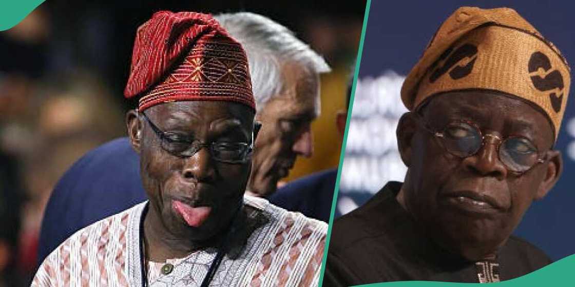 Former president Obasanjo identifies Tinubu's economic flaws, other details Former president Obasanjo identifies Tinubu's economic flaws, other details