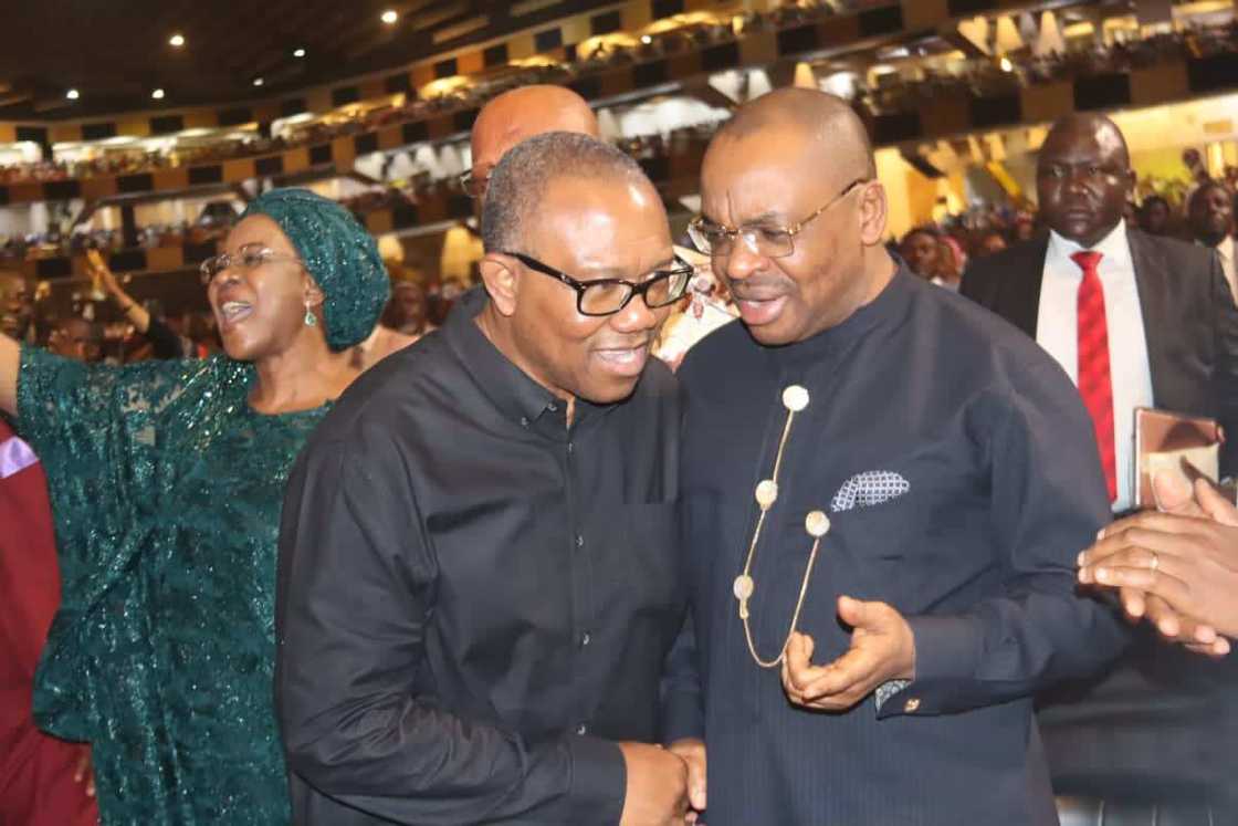 Peter Obi, Governor Udom Emmanuel, Labour Party, 2023 elections Peter Obi, Governor Udom Emmanuel, Labour Party, 2023 elections