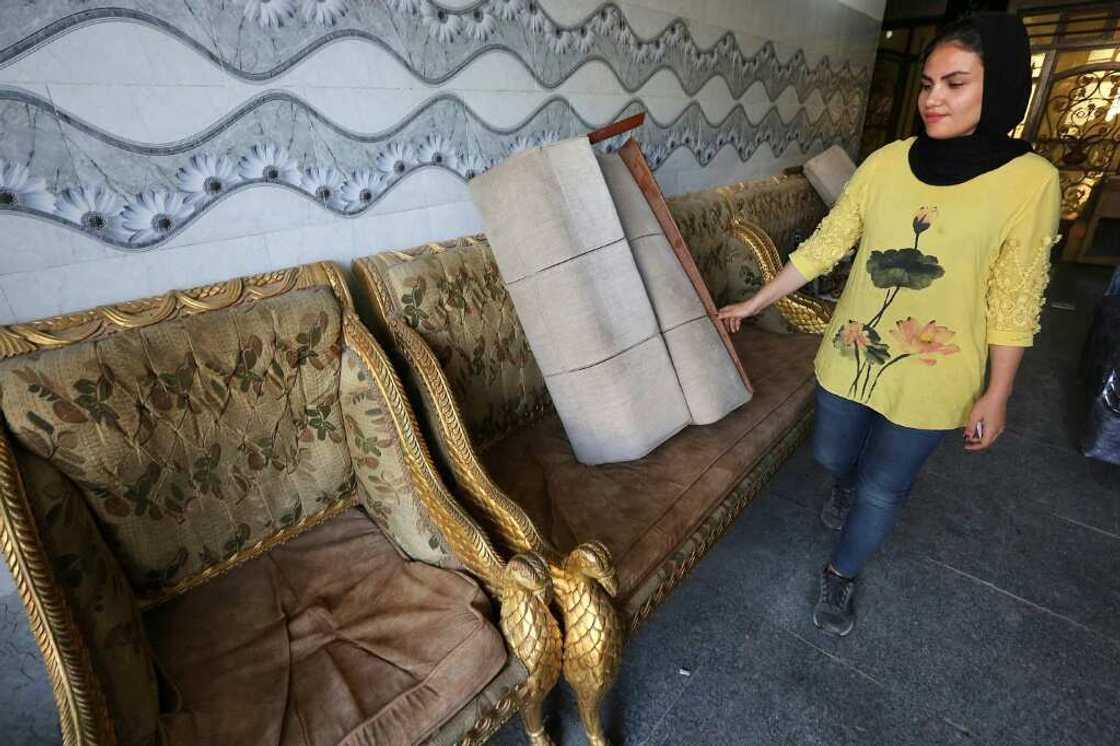 Janabi attributes her success largely to do-it-yourself tutorials that she first posted on Facebook to share her passion for carpentry and furniture-making Janabi attributes her success largely to do-it-yourself tutorials that she first posted on Facebook to share her passion for carpentry and furniture-making