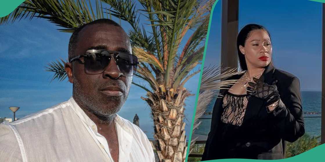 Frank Edoho shared what wife did to him. Frank Edoho shared what wife did to him.