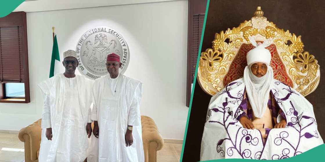Emirate tussle: NSA Ribadu, Kano governor holds crucial meeting Emirate tussle: NSA Ribadu, Kano governor holds crucial meeting