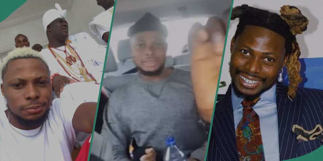A video of Asake with the Ooni of Ife A video of Asake with the Ooni of Ife
