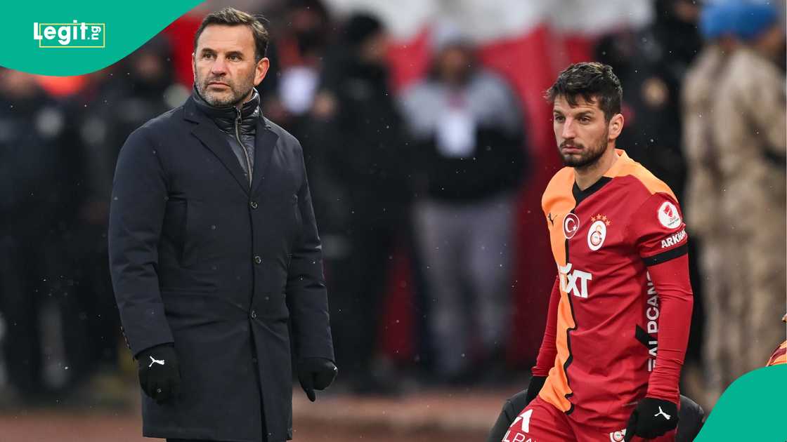 Okan Buruk, Dries Mertens, Galatasaray, Geosis Boluspor, Bolu Atatürk Stadium, Bolu, Turkiye, Turkish Cup.