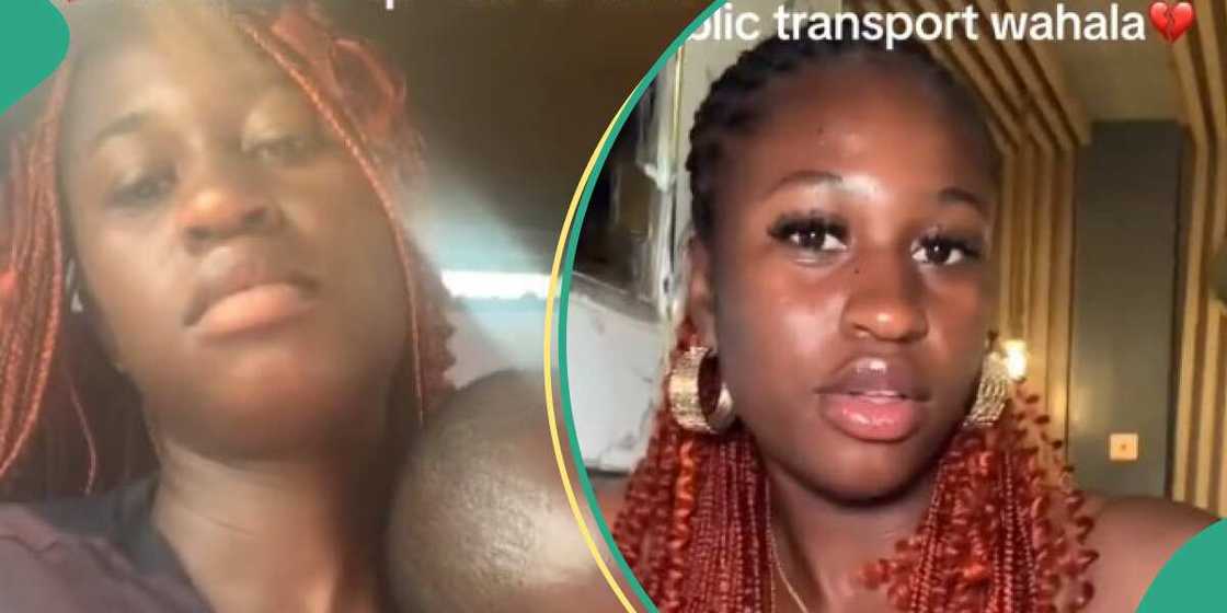 Man sleeps on lady's shoulder on public bus Man sleeps on lady's shoulder on public bus