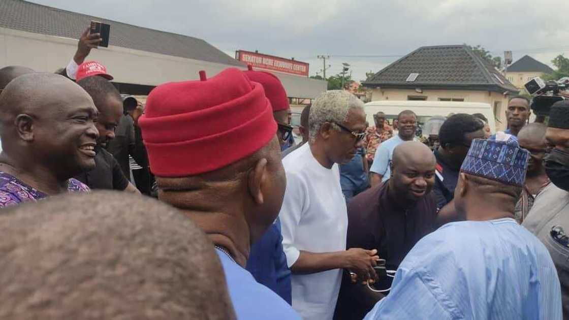 Tambuwal in Awka Tambuwal in Awka