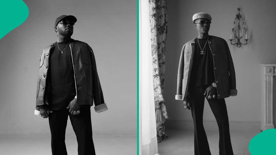 Slimcase draws attention as he tells son to emulate Wizkid. Slimcase draws attention as he tells son to emulate Wizkid.