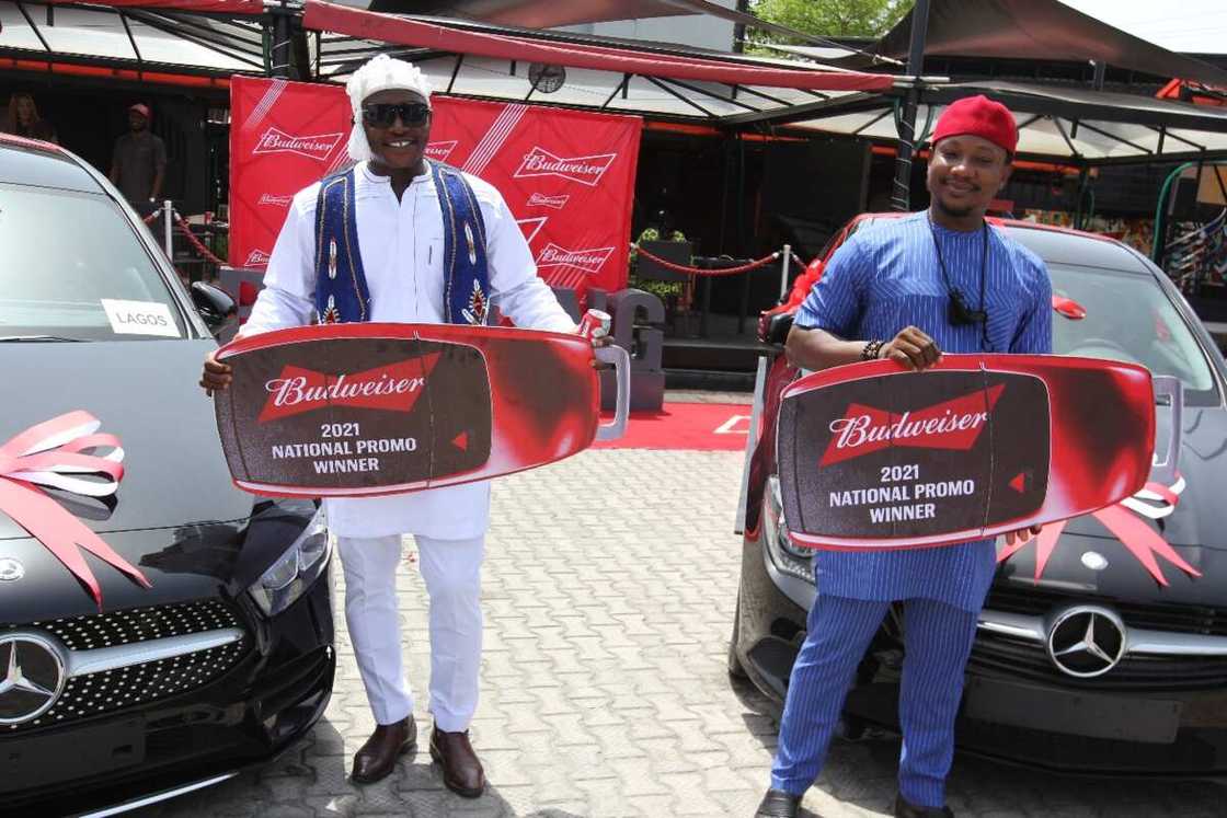 Budweiser Smooth Kick-off Campaign Records Mercedes Benz Grand Prize Winners Budweiser Smooth Kick-off Campaign Records Mercedes Benz Grand Prize Winners