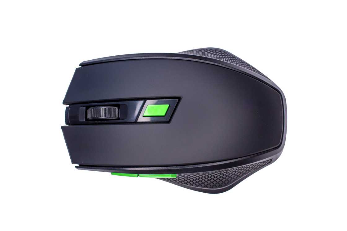 Black wireless mouse. Black wireless mouse.
