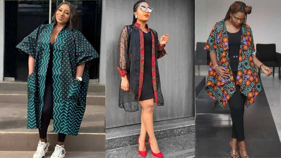 Female ankara long jacket designs best sale