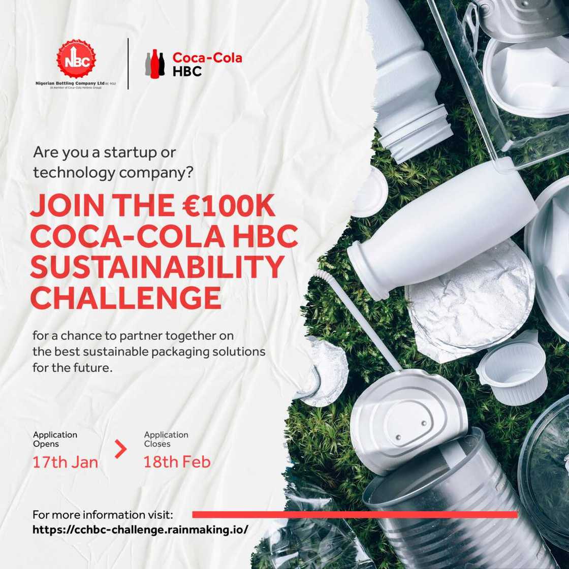 Coca-Cola HBC Launches Global €100K Sustainability Challenge, Targets Startups Coca-Cola HBC Launches Global €100K Sustainability Challenge, Targets Startups