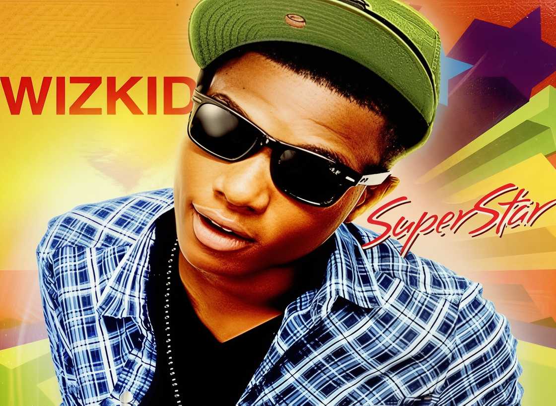 The cover art for Wizkid's Superstar album The cover art for Wizkid's Superstar album