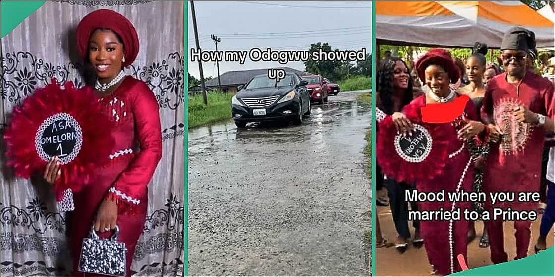 Lady celebrates as man marries her after 7 years relationship