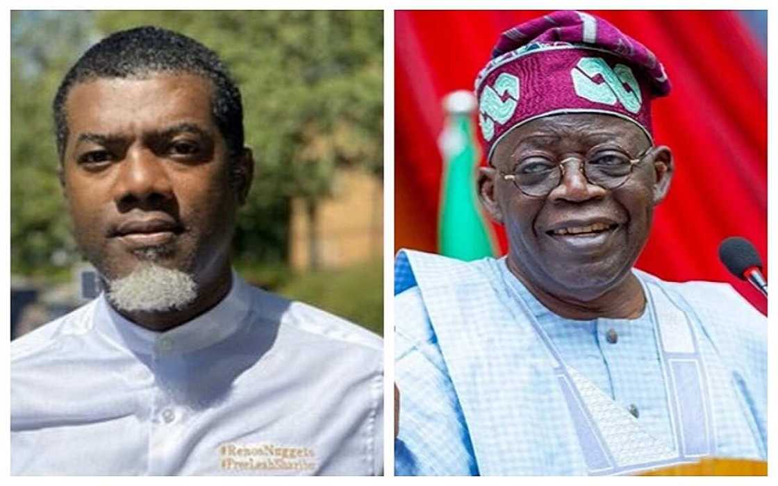Reno Omokri da Bola Tinubu.