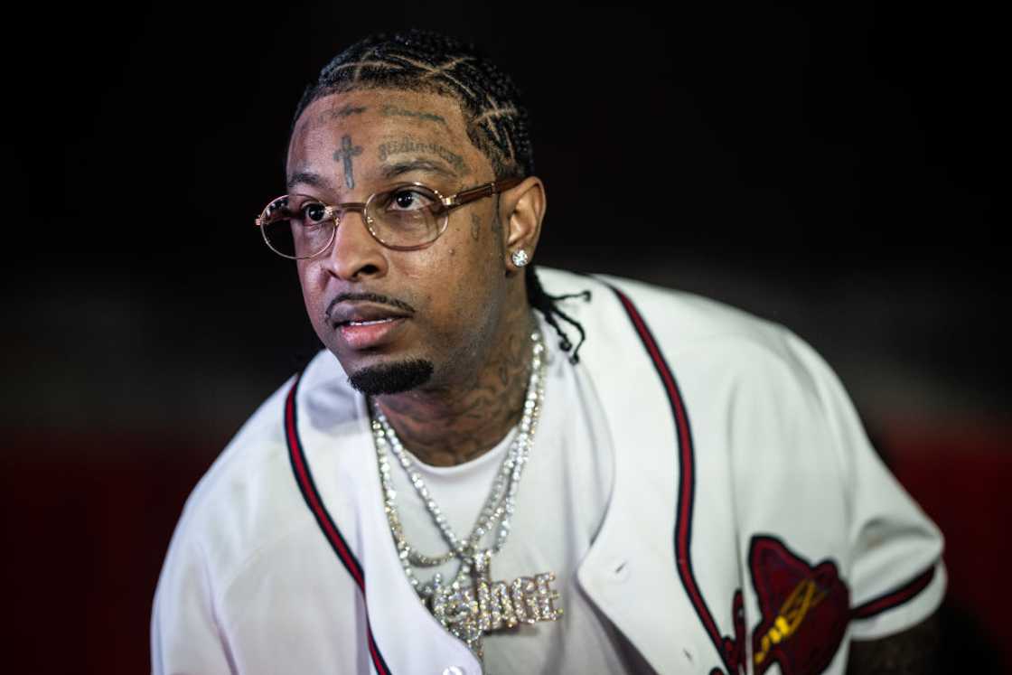 21 Savage in Atlanta, Georgia. 21 Savage in Atlanta, Georgia.
