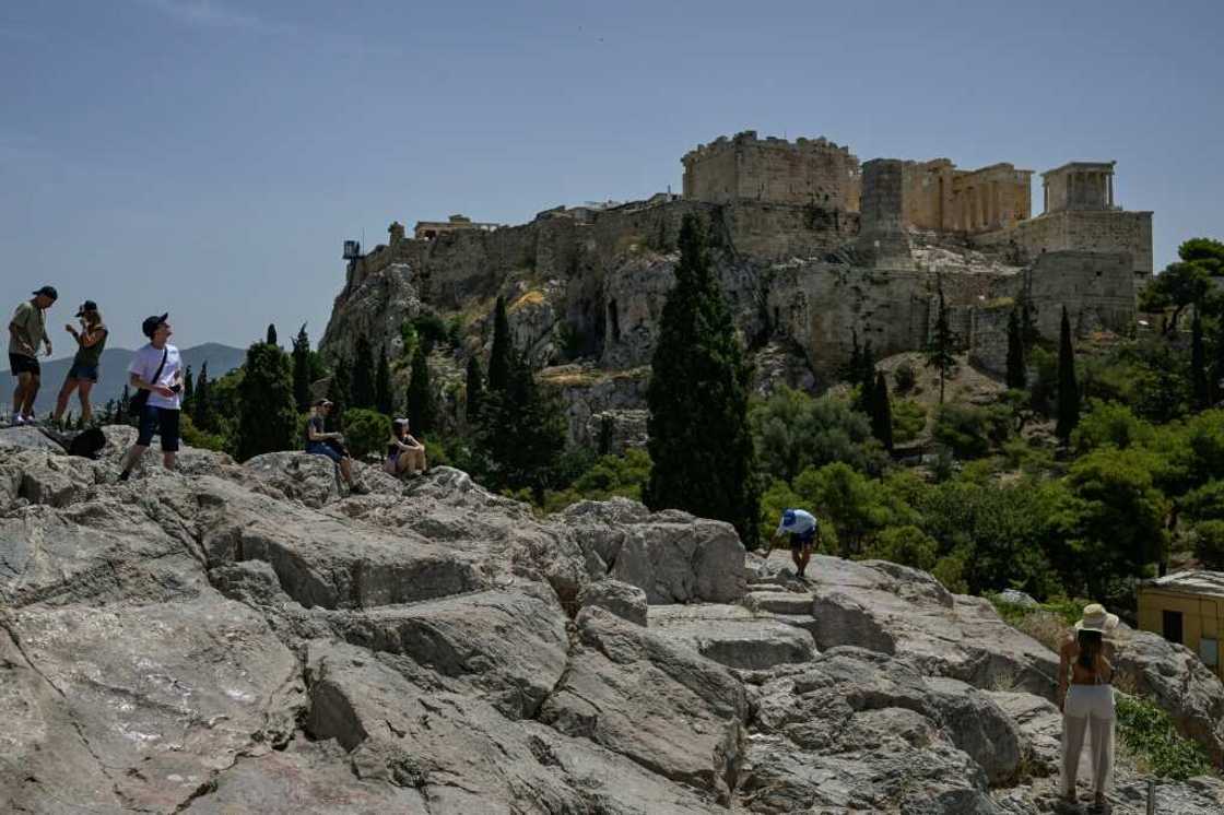 The Acropolis is offering private visits for 5,000 euros - prompting protests from the site's guards The Acropolis is offering private visits for 5,000 euros - prompting protests from the site's guards