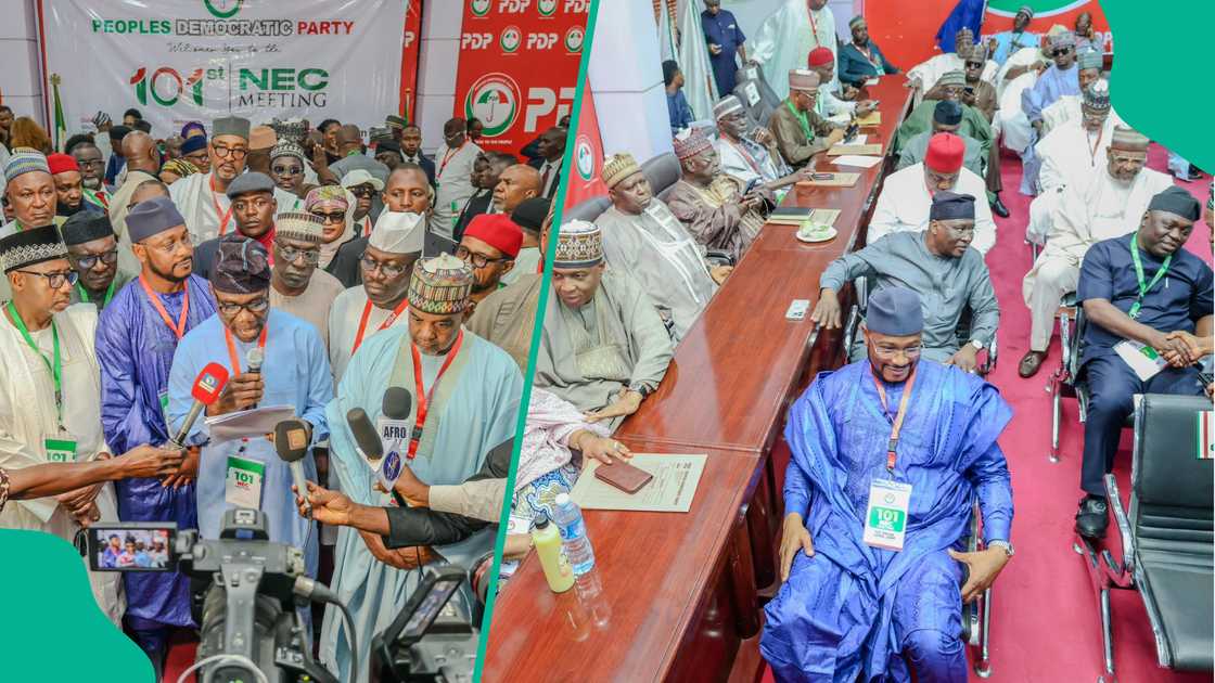 Taron NEC na PDP a Abuja