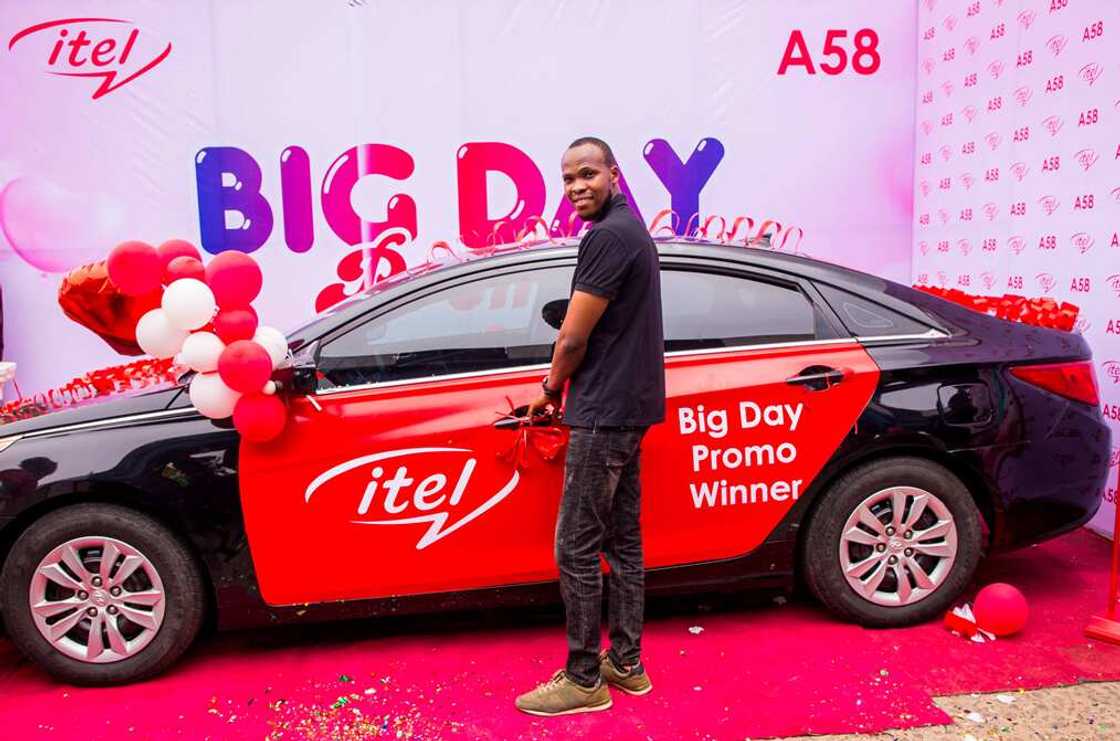 Customer Wins Brand New Car in itel BIG DAY Promo, Vows to Enjoy Better Life with itel Customer Wins Brand New Car in itel BIG DAY Promo, Vows to Enjoy Better Life with itel