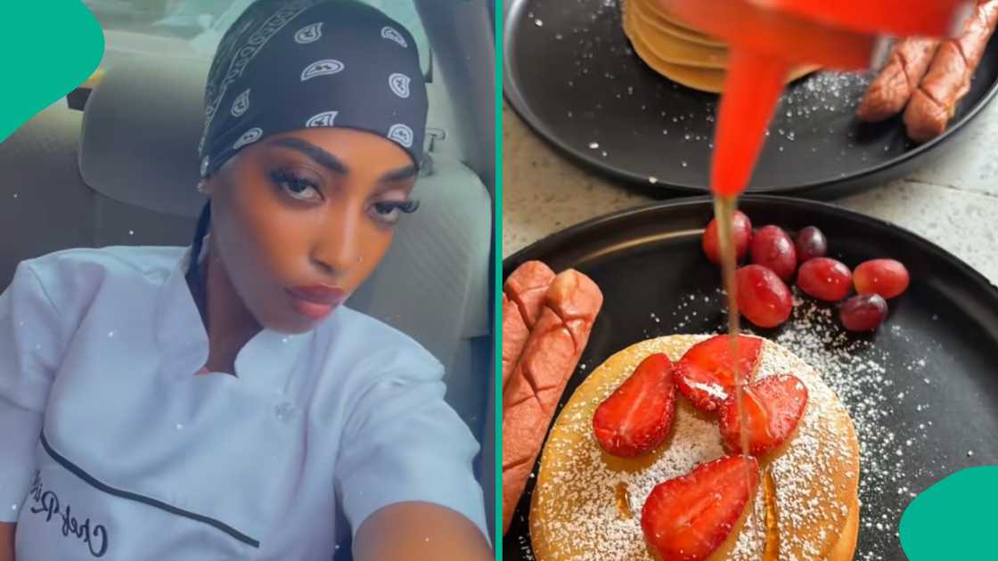 Lady posts a clip of her experience working as a private chef. Lady posts a clip of her experience working as a private chef.