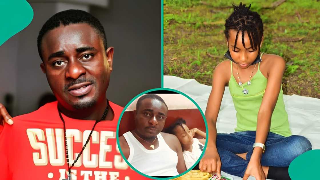 Nollywood actor Emeka Ike celebrates his first daughter Ada on her birthday. Nollywood actor Emeka Ike celebrates his first daughter Ada on her birthday.