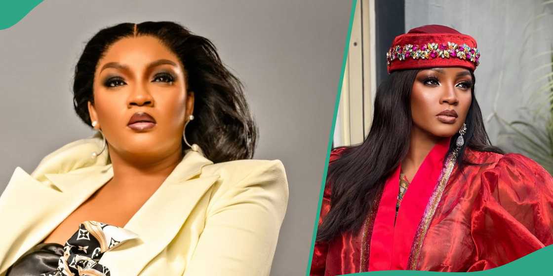 Omotola Jalade advises her fans on how to trend online. Omotola Jalade advises her fans on how to trend online.