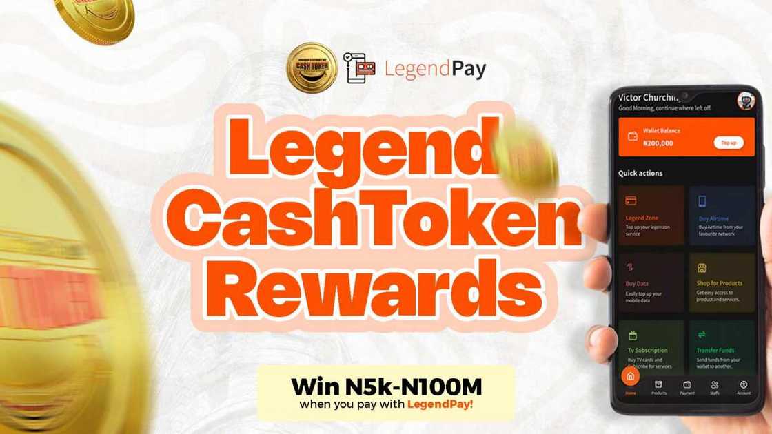 Legend Internet Limited Partners with CashToken Rewards Africa to Reward Nigerian Consumers